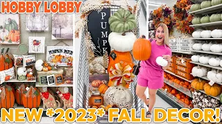 NEW 2023 HOBBY LOBBY FALL DECOR *BEST FINDS* 🎃 | NEW Fall Decorations + Fall Decorating Ideas