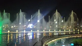 Tashkent City Park, Tashkent Uzbekistan, Night View - Toshkent shahar bog'i Toshkent O'zbekiston