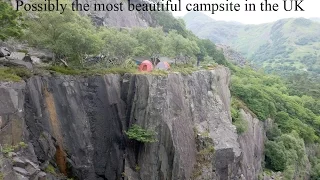 The most beautiful wild camp site in Wales