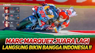 MARC MARQUEZ JUARA LAGI🔥SUKSES TAKLUKN MESIN GANAS DESMOSEDICI GP23~SPESIAL BIKIN BANGGA INDONESIA🇮🇩