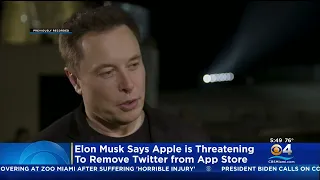 Elon Musk Threatens To Pull Twitter From Apple App Store