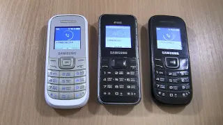 Triple Incoming call at the Same Time 2 Samsung 1200M +1182 duos