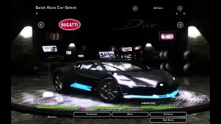 NFSU2- Bugatti Divo