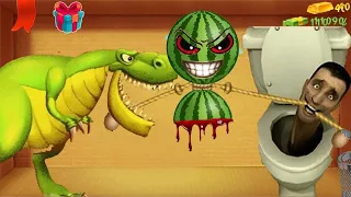 The SKIBIDI TOILET  Watermelon Buddy Crush by Crazy Machine Kick The Buddy