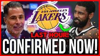 LAST HOUR! NOBODY EXPECTED THIS! LAKERS CONFIRMS! UPDATE ON THE LAKERS! TODAY'S LAKERS NEWS