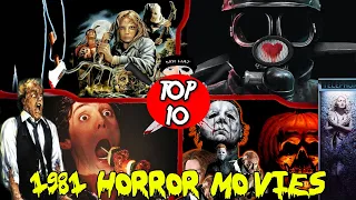 Top 10 Horror Movies of 1981! | Best Year for Horror?