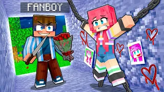 KIDNAPPED by my CRAZY FAN BOY in Minecraft?!