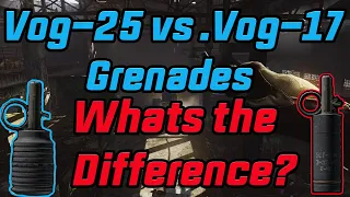 Vog-17 and Vog-25 vs. pre-patch 12.4 Grenades. (Explosive Grenade Guide)