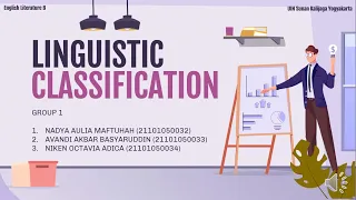 Group 1 - Linguistic Classification (Genetic, Typological, Areal, Sociolinguistic)