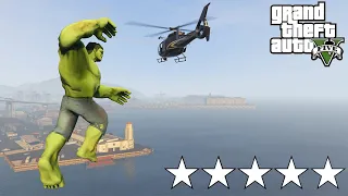 قراند مودات : هولك الرجل الأخضر 💪🔥 - GTA V Hulk