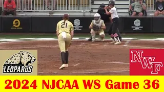 #5 Temple College vs #3 Northwest Florida State Softball Highlights, 2024 NJCAA World Series Game 36