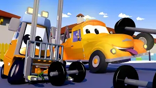 Tom camionul de tractari - Micul Francis isi indoaie furca - Orasul Masinilor 🚗 Desene pentru copii