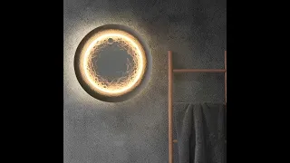 Dazuma_Wall Lighting_Moon Craters Design LED Waterproof Modern Outdoor Wall Lamp Exterior Lights