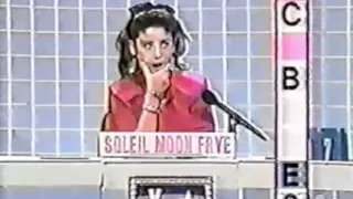 Soleil Moon Frye on Scrabble 1988