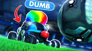 WORLD'S DUMBEST ROCKET LEAGUE PLAYS OF THE YEAR