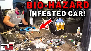 Salvaging an ABANDONED Car That's NEVER Been Cleaned! | The Detail Geek