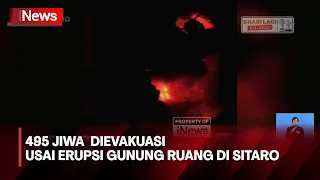 Gunung Ruang di Sitaro Erupsi, 495 Jiwa Telah Dievakuasi - iNews Siang 18/04