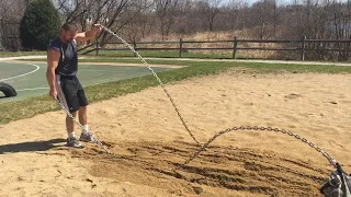 Battle Chains... the next step up from Battle Ropes