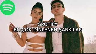 Haftanın En Çok Dinlenen Şarkıları | Spotify Top 50 Türkiye - 12 Mayıs 2023