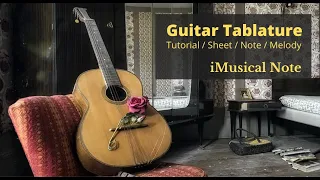 Guitar TAB - Raul Di Blasio : Corazon De Nino /solo | Tutorial Sheet Lesson #iMn