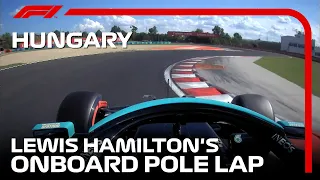 Lewis Hamilton's Onboard Pole Lap | 2021 Hungarian Grand Prix | Pirelli