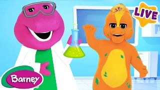 🧠 Learning More Every Day! | Brain Break for Kids | Full Episodes Live | Barney the Dinosaur