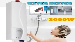 Smart electric tankless water heater self modulating technology