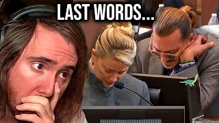 Johnny Depp Trial: Amber Heard Final Words Before She Gets Confronted | Asmongold Reacts