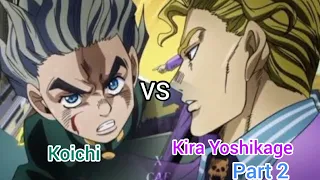 Koichi VS Kira Yoshikage  русская озвучка японскими голосами часть 2