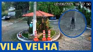 ▶Ciclista sofre acidente ao descer ladeira de morro em alta velocidade no ES