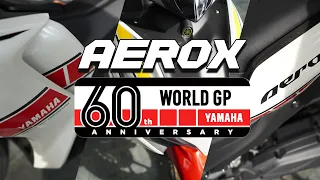 Review Lengkap All New Aerox WGP 60th Anniversary. Cocok Jadi Motor Koleksi