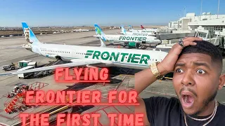 Vlog: First Time Flying Frontier Airlines! *Honest review* | Budget Friendly Travel | DOPEDJ