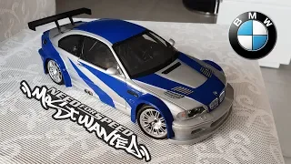 BMW M3 GTR 1/18 Miniature Need For Speed Most Wanted Build