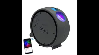 BlissLights Sky Lite 2.0 - RGB LED Laser Star Projector, Galaxy Lighting, Nebula Lamp (Green Stars,)