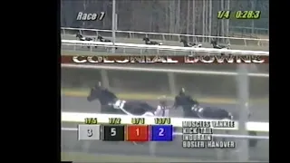 1998 Colonial Downs MUSCLES YANKEE Breeders Crown 3YO C&G Trot Elimination