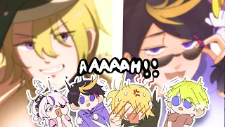 Luca & Shu's rejected and official debut one-liners (ft. Maria, Sonny) || Animation