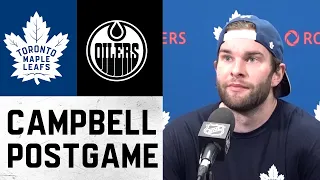 Jack Campbell Post Game | Toronto Maple Leafs @ Edmonton Oilers - December 14, 2021