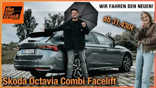 Skoda Octavia Combi Facelift (2024) Fahrbericht mit dem Kombi ab 31.430€! Review | Test | Sportline