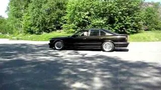 BMW E34 535i NA Tuned first test drive