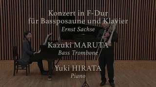 E.Sachse: Concerto in F major for Bass Trombone and Piano / E.ザクセ: バストロンボーン協奏曲