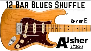 Shuffle 12 Bar Blues in E | Guitar Backing Track