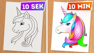 UNGLAUBLICHE KUNSTTRICKS & DIY-BASTELIDEEN || Tolle Zeichen-Challenges von 123 GO! Like