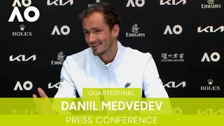 Daniil Medvedev Press Conference (QF) | Australian Open 2022