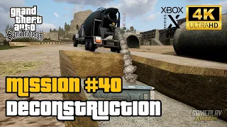 GTA San Andreas: Definitive Edition | Mission #40: Deconstruction | Xbox Series X 4K 60FPS