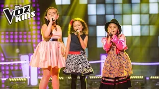 María Paula, La Carranguerita y Majo cantan No Tengo Dinero - Batallas | La Voz Kids Colombia 2018