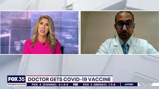 Florida doctor discusses how he feels after taking COVID-19 vaccine