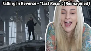 Basic White Girl Reacts To Falling In Reverse - "Last Resort (Reimagined)"