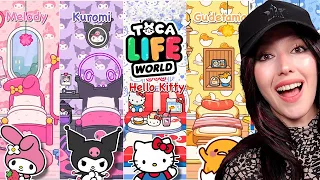 HELLO KITTY VE ARKADAŞLARI EV TASARIMI! Toca Life