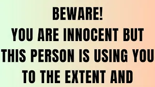 Angel message: BEWARE! YOU ARE INNOCENT BUT THIS PERSON  💌 God message || Universe message