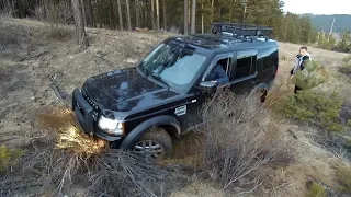 Lexus LX 470, Discovery 4, Lada 4x4, Escudo. Диагоналки, песок, канавы (light off-road)